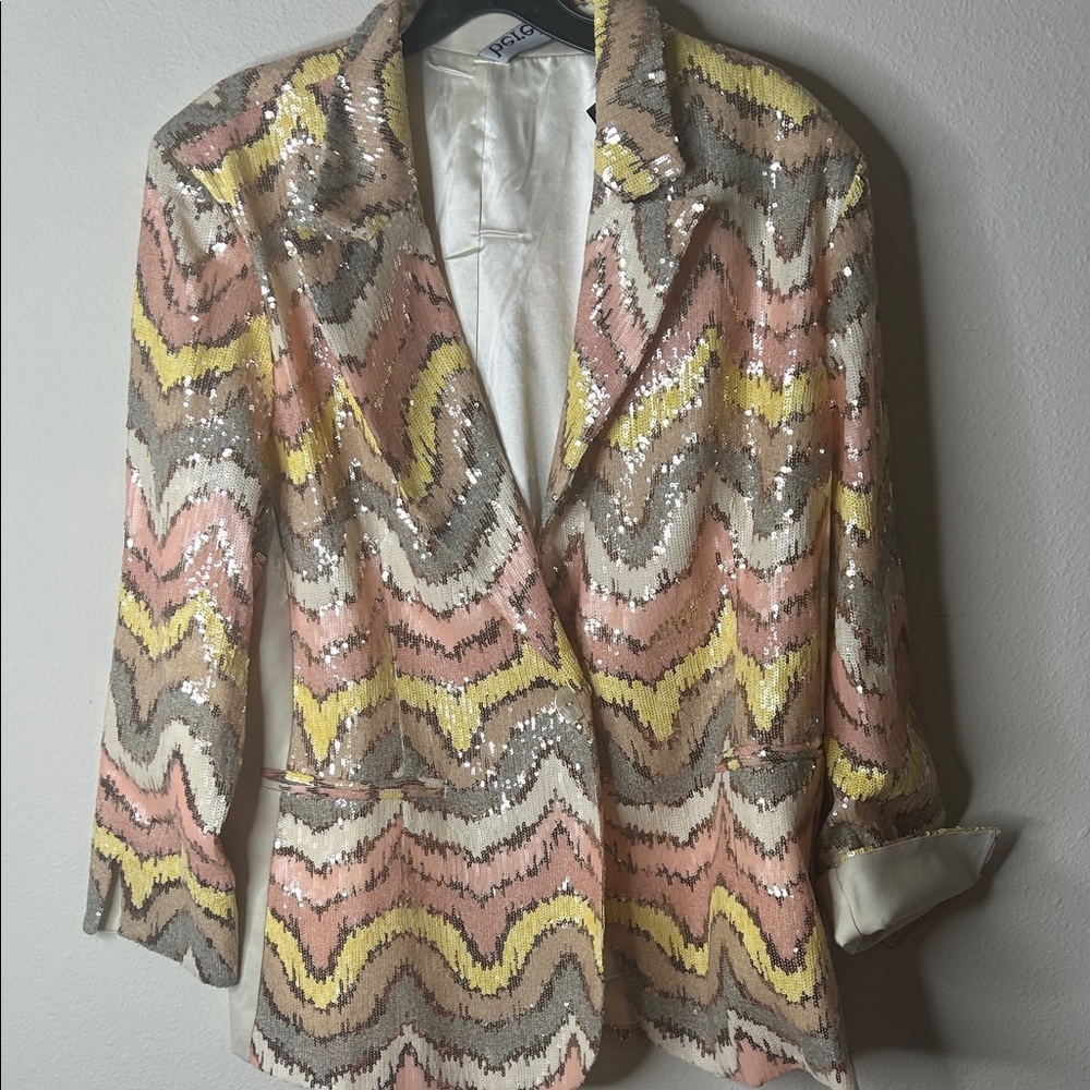 Berek Multicolor Sequin Blazer